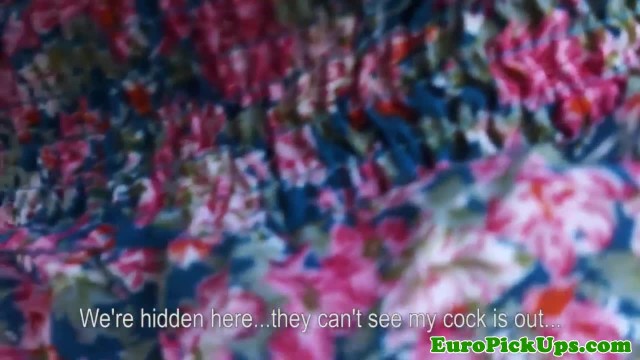 Милая блондинка отсосала большой член пикапера - #7